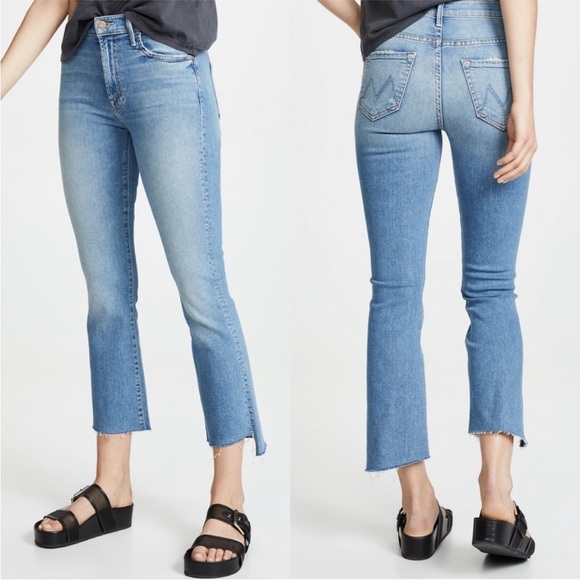 MOTHER Denim - Mother Insider Step Crop Fray in Shoot to Thrill